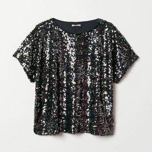 H&M Top with Sequins